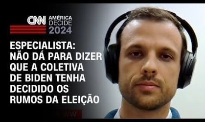 Não dá para dizer que a coletiva de Biden tenha decidido os rumos da eleição, diz especialista | WW