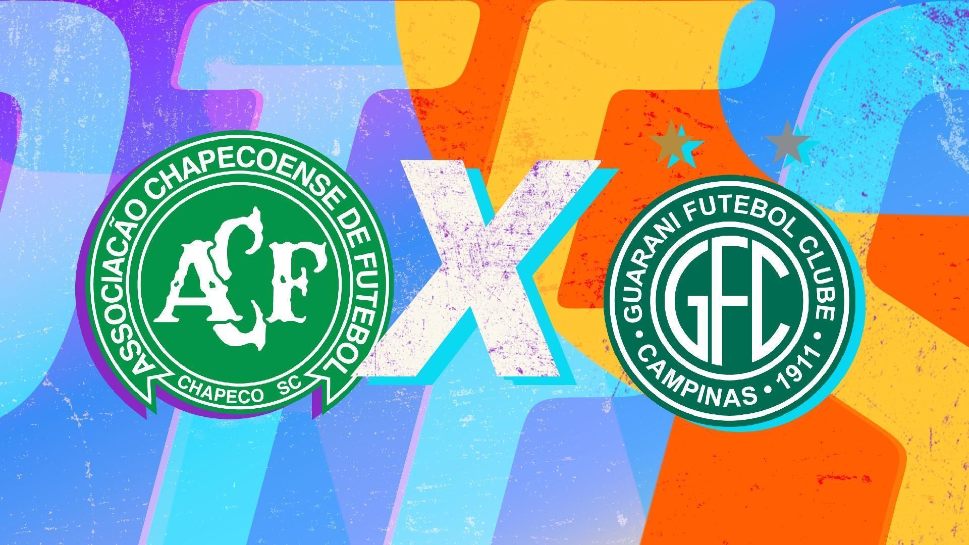 Chapecoense e Guarani se enfrentam pela Série B