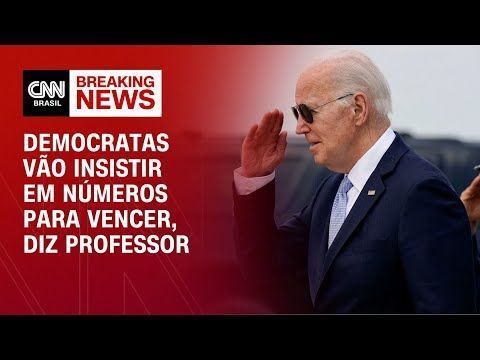 Democratas vão insistir em números para vencer, diz professor | AGORA CNN